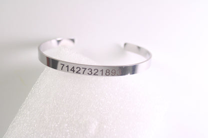 Stainless steel prosperity bracelet by Rituales de Poder